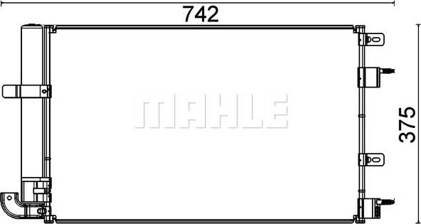 Wilmink Group WG2369159 - Конденсатор, кондиціонер autocars.com.ua