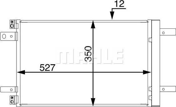 Wilmink Group WG2369324 - Конденсатор, кондиціонер autocars.com.ua