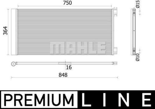 Wilmink Group WG2369366 - Конденсатор, кондиціонер autocars.com.ua