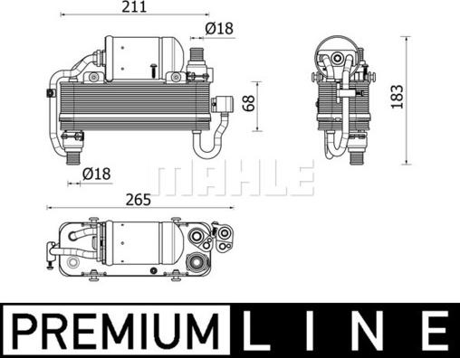 Wilmink Group WG2369405 - Конденсатор, кондиціонер autocars.com.ua