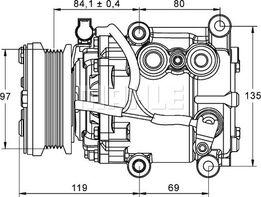 Wilmink Group WG2369485 - Компрессор кондиционера autodnr.net