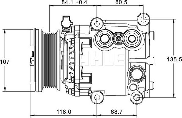 Wilmink Group WG2369676 - Компрессор кондиционера autodnr.net