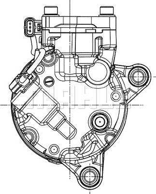 Wilmink Group WG2370015 - Компресор, кондиціонер autocars.com.ua