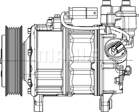 Wilmink Group WG2370015 - Компресор, кондиціонер autocars.com.ua