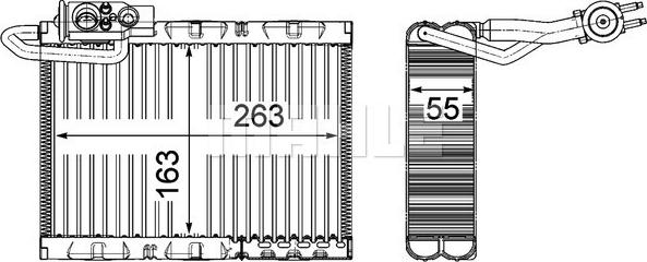 Wilmink Group WG2370283 - Випарник, кондиціонер autocars.com.ua