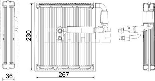 Wilmink Group WG2370307 - Випарник, кондиціонер autocars.com.ua