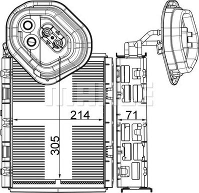 Wilmink Group WG2370317 - Випарник, кондиціонер autocars.com.ua