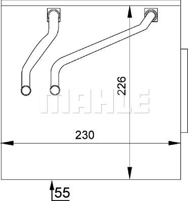 Wilmink Group WG2370325 - Випарник, кондиціонер autocars.com.ua