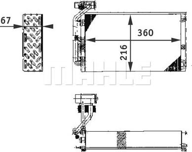 Wilmink Group WG2370332 - Випарник, кондиціонер autocars.com.ua