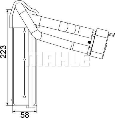 Wilmink Group WG2370360 - Випарник, кондиціонер autocars.com.ua