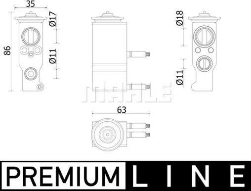 Wilmink Group WG2370475 - Розширювальний клапан, кондиціонер autocars.com.ua