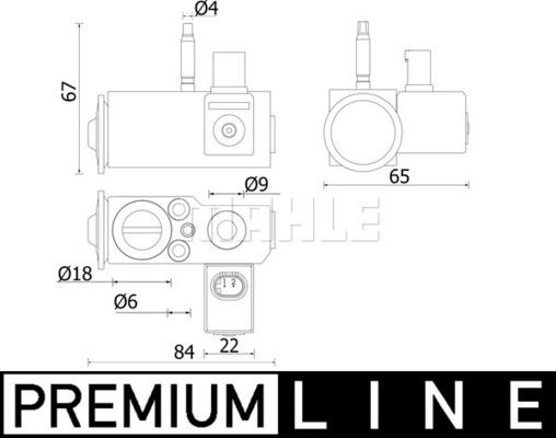 Wilmink Group WG2370476 - Розширювальний клапан, кондиціонер autocars.com.ua