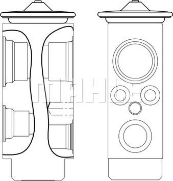 Wilmink Group WG2370536 - Расширительный клапан, кондиционер autodnr.net