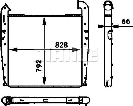 Wilmink Group WG2370558 - Интеркулер autocars.com.ua