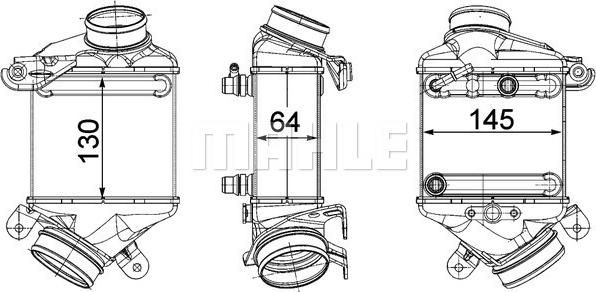 Wilmink Group WG2370642 - Интеркулер autocars.com.ua