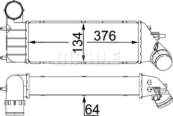 Wilmink Group WG2370697 - Интеркулер autocars.com.ua