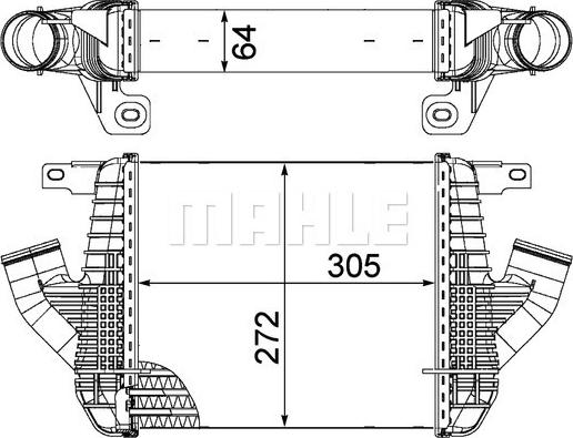 Wilmink Group WG2370705 - Интеркулер autocars.com.ua