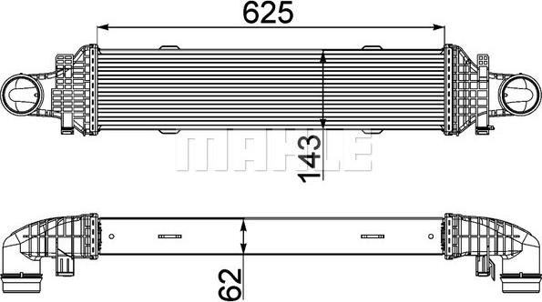 Wilmink Group WG2370800 - Интеркулер autocars.com.ua