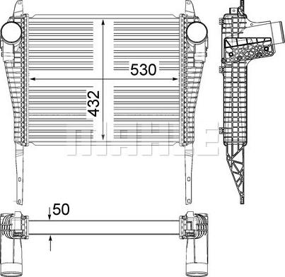 Wilmink Group WG2370825 - Интеркулер autocars.com.ua