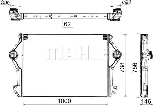 Wilmink Group WG2370979 - Интеркулер autocars.com.ua