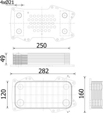 Wilmink Group WG2371083 - Масляний радіатор, рухове масло autocars.com.ua