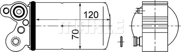 Wilmink Group WG2371108 - Осушувач, кондиціонер autocars.com.ua