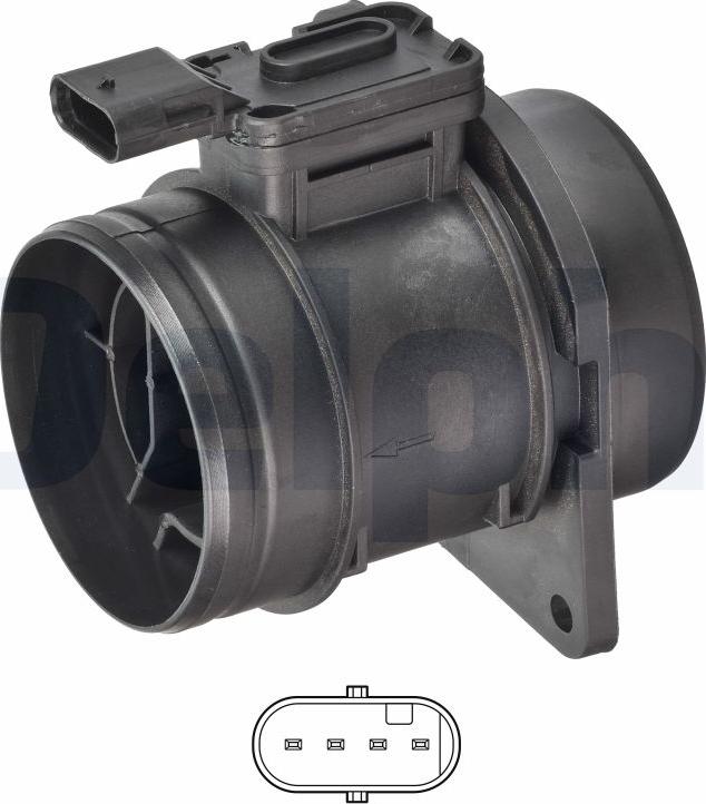 Wilmink Group WG2374310 - Датчик потоку, маси повітря autocars.com.ua