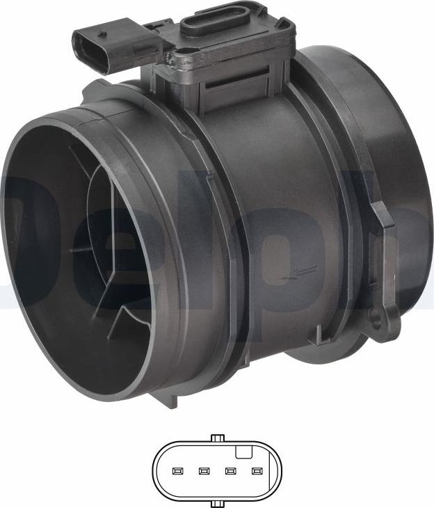 Wilmink Group WG2374317 - Датчик потоку, маси повітря autocars.com.ua