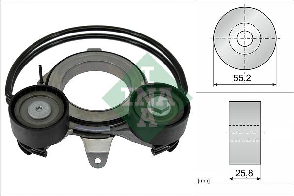 Wilmink Group WG2376435 - Натягувач ременя, клинові зуб. autocars.com.ua