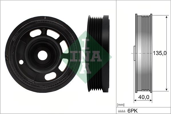 Wilmink Group WG2376454 - Ремінний шків, колінчастий вал autocars.com.ua