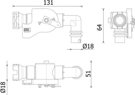 Wilmink Group WG2376922 - Регулюючий клапан охолоджуючої рідини autocars.com.ua