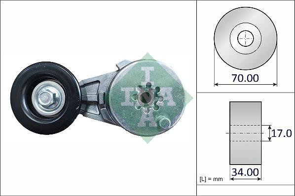 Wilmink Group WG2377454 - Натягувач ременя, клинові зуб. autocars.com.ua