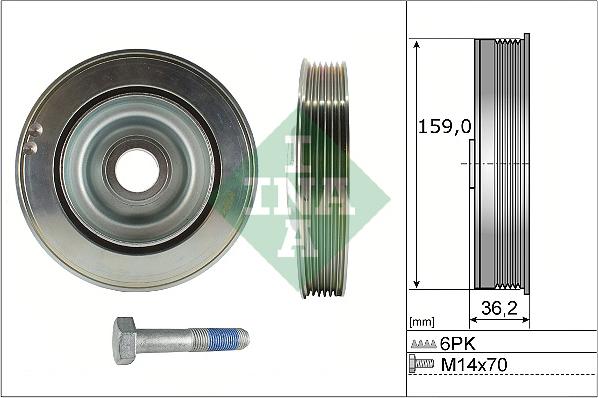 Wilmink Group WG2377492 - Шкив коленчатого вала autodnr.net