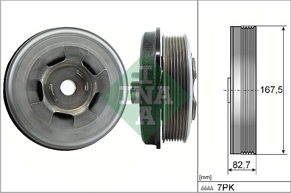 Wilmink Group WG2396102 - Ремінний шків, колінчастий вал autocars.com.ua