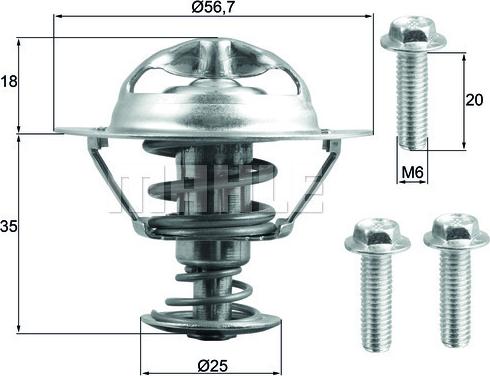 Wilmink Group WG2401490 - Термостат, охлаждающая жидкость autodnr.net