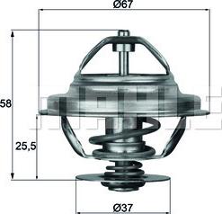 Wilmink Group WG2401491 - Термостат, охлаждающая жидкость autodnr.net