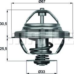 Wilmink Group WG2401503 - Термостат, охлаждающая жидкость autodnr.net