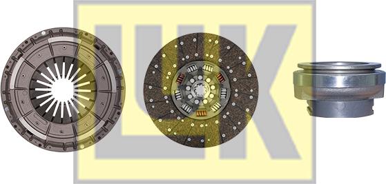 Wilmink Group WG2465544 - Комплект зчеплення autocars.com.ua