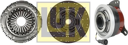 Wilmink Group WG2465550 - Комплект зчеплення autocars.com.ua