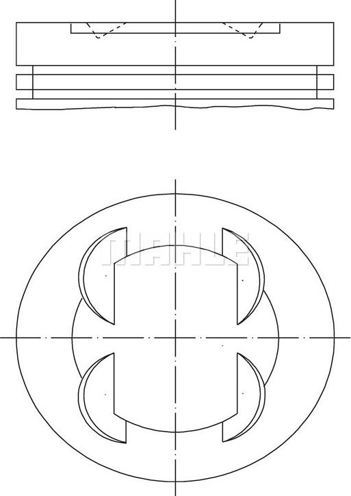 Wilmink Group WG2578609 - Поршень autocars.com.ua
