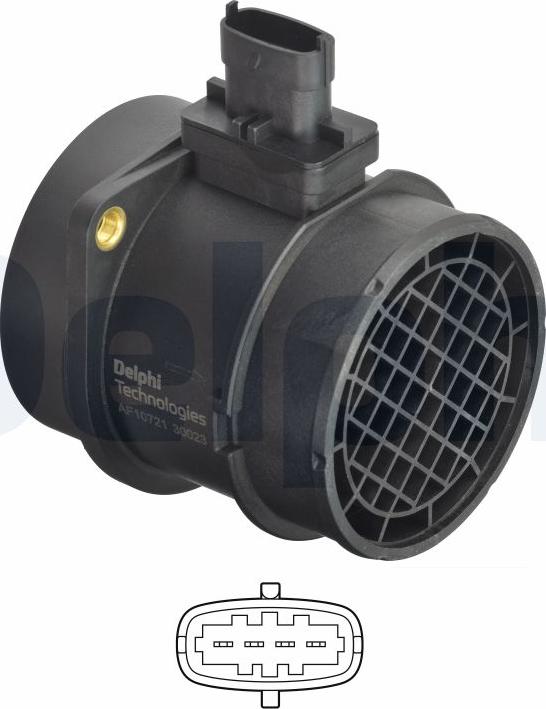 Wilmink Group WG2578908 - Датчик потоку, маси повітря autocars.com.ua