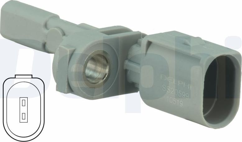 Wilmink Group WG2580109 - Датчик ABS, частота обертання колеса autocars.com.ua