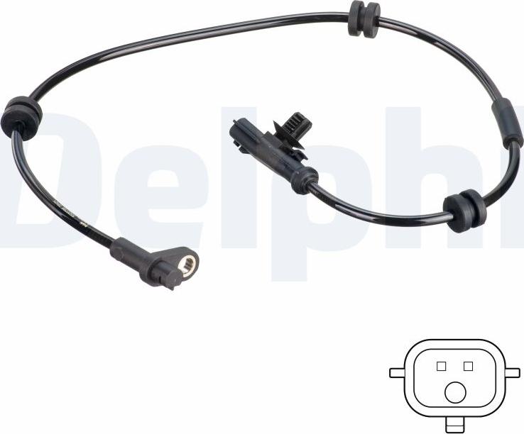 Wilmink Group WG2580140 - Датчик ABS, частота обертання колеса autocars.com.ua