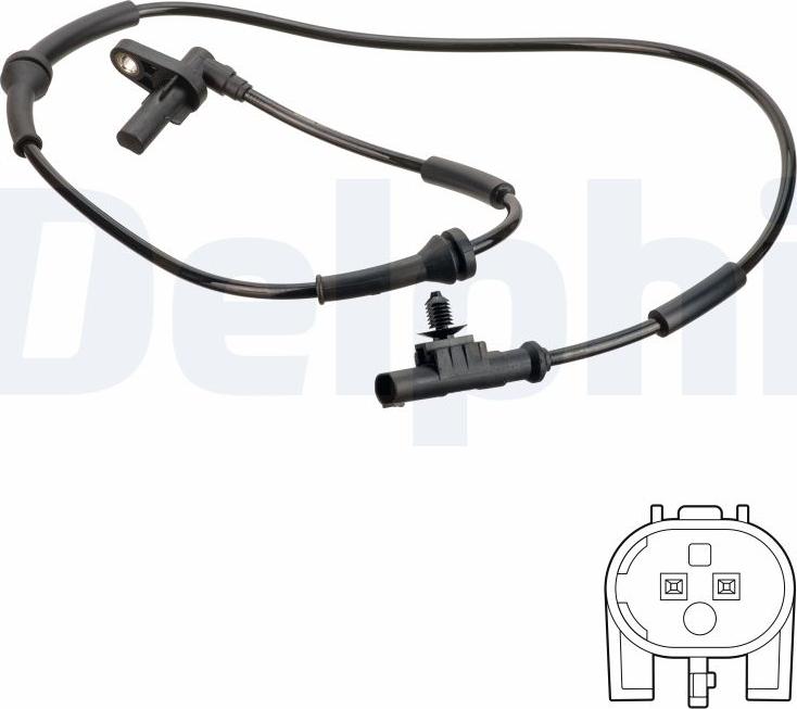 Wilmink Group WG2580148 - Датчик ABS, частота обертання колеса autocars.com.ua