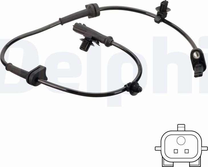 Wilmink Group WG2580162 - Датчик ABS, частота обертання колеса autocars.com.ua