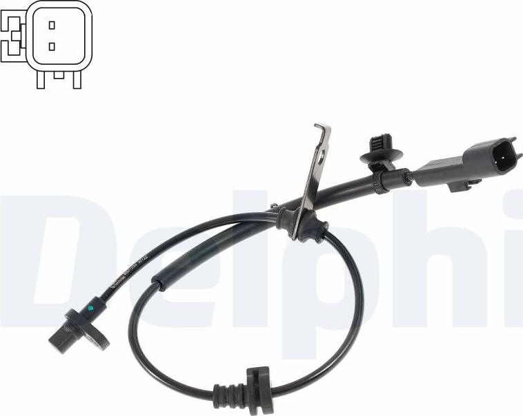 Wilmink Group WG2580223 - Датчик ABS, частота обертання колеса autocars.com.ua