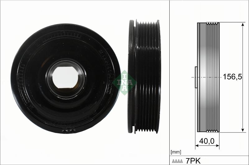 Wilmink Group WG2603211 - Ремінний шків, колінчастий вал autocars.com.ua