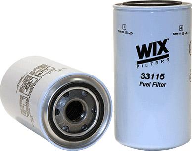 WIX Filters 33115 - Паливний фільтр autocars.com.ua