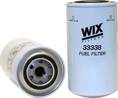 WIX Filters 33338 - Паливний фільтр autocars.com.ua