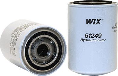 WIX Filters 51249 - Фільтр, Гідравлічна система приводу робочого устаткування autocars.com.ua